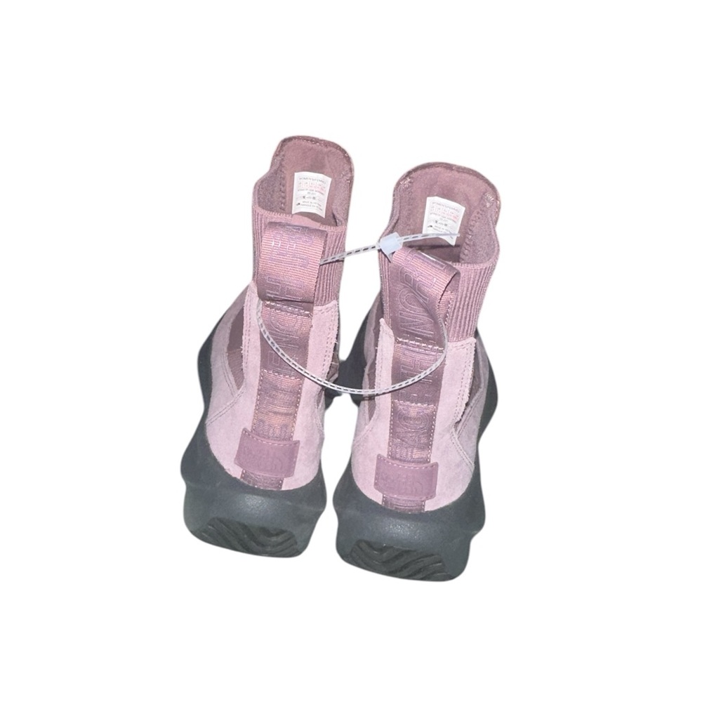 NEW The North Face Women's Halseigh Knit Waterproof Snow Boots Light Mauve - Picture 7 of 9